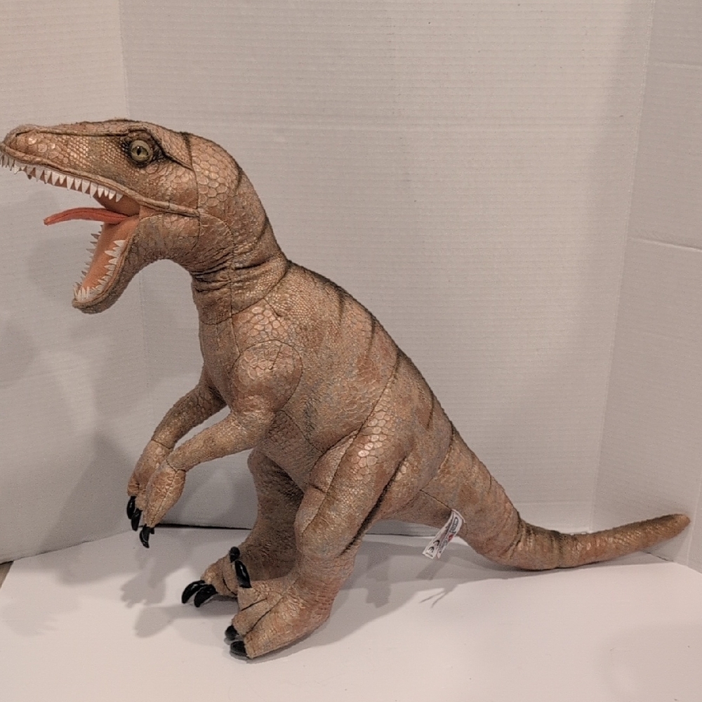 Big Realistic Velocirator Dinosaur Plush Toy